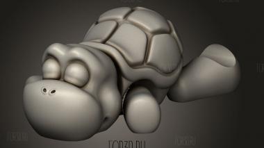 Гибкие Животные Черепаха 3d stl модель для ЧПУ