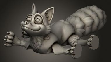 Гибкий Лис 3d stl модель для ЧПУ