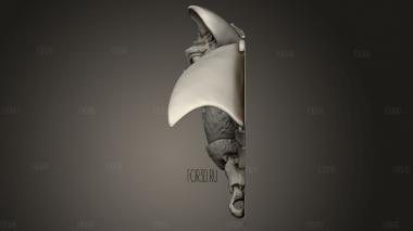 Гибкий коврик Mire Bat со встроенными Краями 3d stl модель для ЧПУ