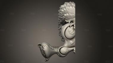 Гибкая Белка С Прямым Длинным Изогнутым Хвостом 3d stl модель для ЧПУ