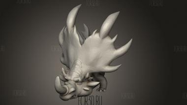 Гибкое Животное-Дракон 3d stl модель для ЧПУ