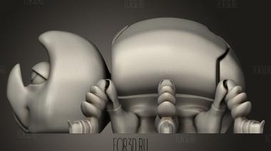 Гибкий Жук 3d stl модель для ЧПУ