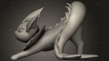 Лес 3d stl модель для ЧПУ