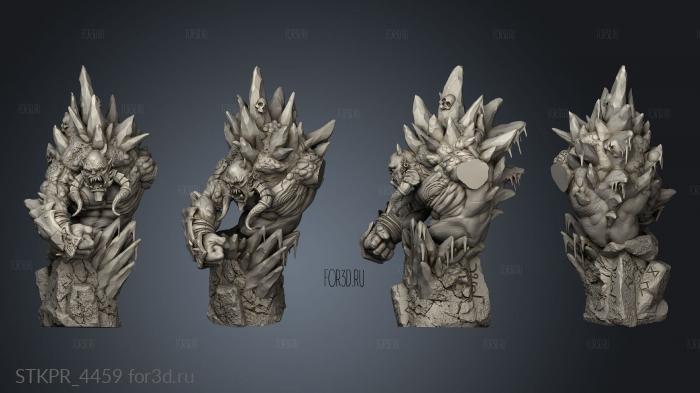 Frostburn Horrors Tooth and Tusk Ice Troll 3d stl for CNC