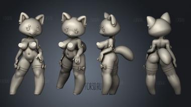 Furries Rerere stl model for CNC