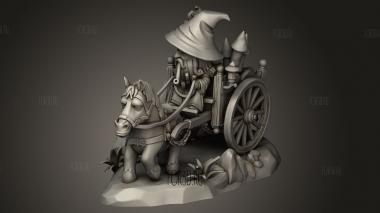 Гэндальф 3d stl модель для ЧПУ