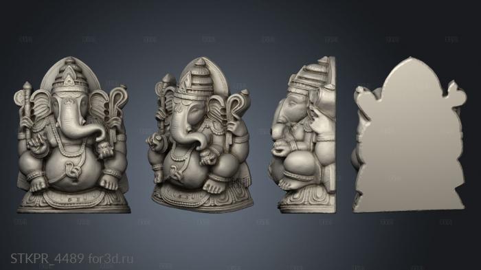 Ganesha 3d stl for CNC