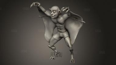 Горгулья лекс 3d stl модель для ЧПУ