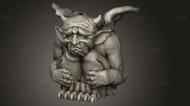 Топперы для Столбов с Горгульями 3d stl модель для ЧПУ