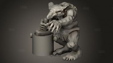 Горгуты Рисуют Гоблинов Гоблином 3d stl модель для ЧПУ