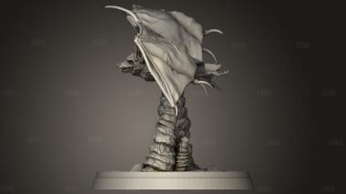 Гигантская Летучая Мышь 3d stl модель для ЧПУ