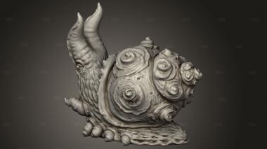 Гигантская Улитка 3d stl модель для ЧПУ