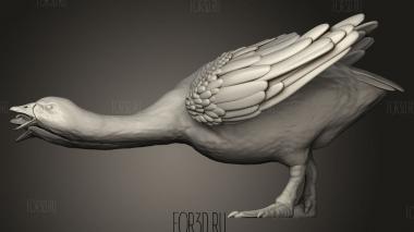 Гусиная Гидра 3d stl модель для ЧПУ