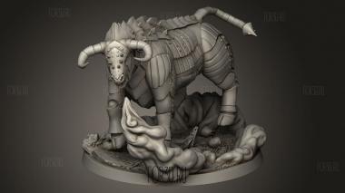 Горгона 3d stl модель для ЧПУ