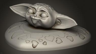 Грогу Сердечный Дженерик 3d stl модель для ЧПУ