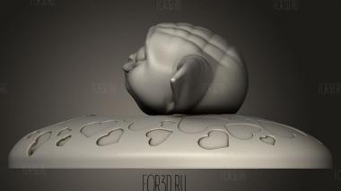 Грогу Сердечный Дженерик 3d stl модель для ЧПУ