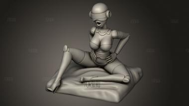 Гвендолин 3d stl модель для ЧПУ