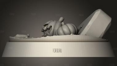 Хэллоуин 3d stl модель для ЧПУ