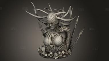 Хела 3d stl модель для ЧПУ