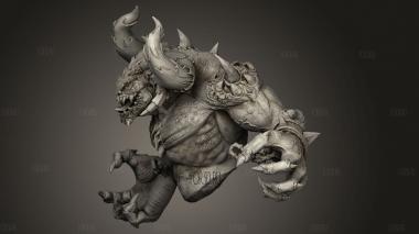 ГЕЛИОТРОП АДСКИЙ СКРЕБОК 3d stl модель для ЧПУ
