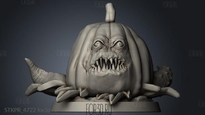 Heroes and Beasts PUMPKIN 3d stl for CNC
