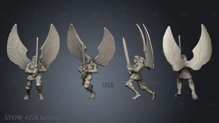 Concan the Kyrie Warrior 3d stl for CNC