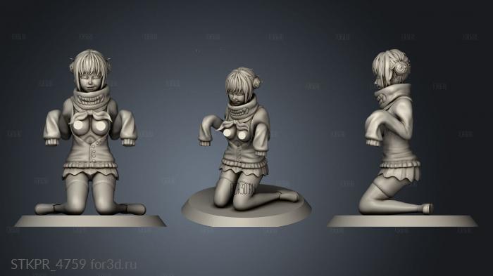 Himiko Toga NSFW 3d stl for CNC