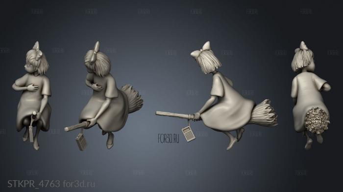 Hirama Kiki Delivery Music Box 3d stl for CNC