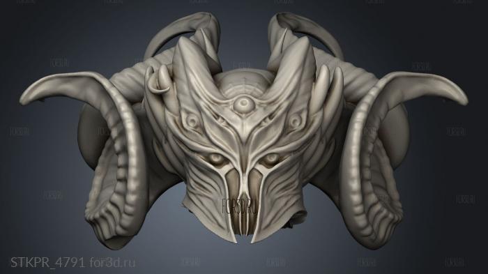 chaos demon Chaos Demon 3d stl for CNC