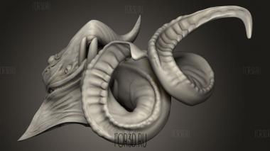 Демон хаоса,Демон хаоса 3d stl модель для ЧПУ
