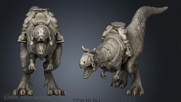 Gargoyle Dino Riders 3d stl for CNC