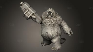 Пожиратель Людей 3d stl модель для ЧПУ