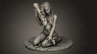 Джин Челкает 3d stl модель для ЧПУ