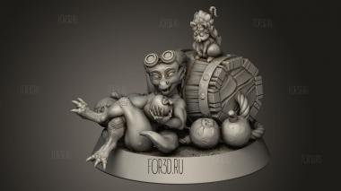 Время Перерыва для Саперов 3d stl модель для ЧПУ
