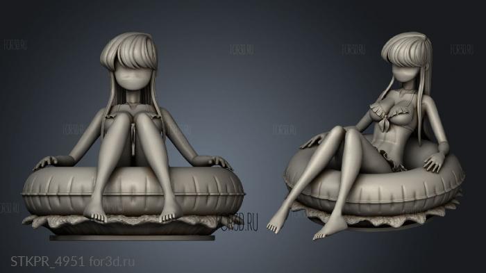 komi bikini 3d stl for CNC