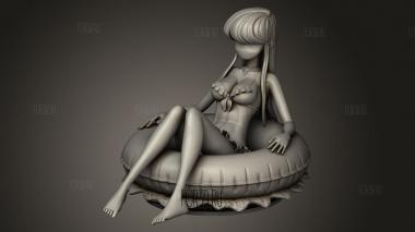 Коми бикини 3d stl модель для ЧПУ