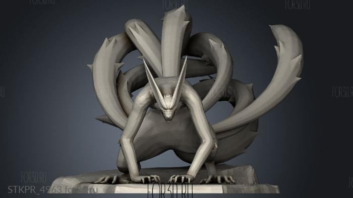 Kurama con 3d stl for CNC