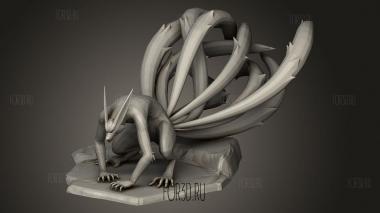 Курама кон 3d stl модель для ЧПУ