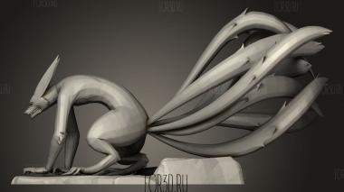 Курама кон 3d stl модель для ЧПУ