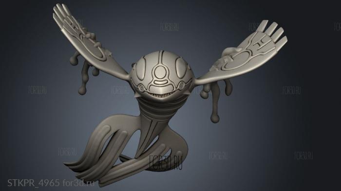 Kyogre 3d stl for CNC