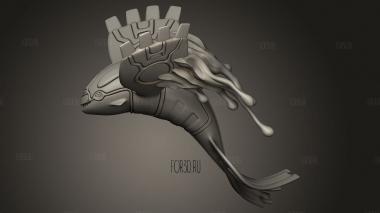 Кегре 3d stl модель для ЧПУ