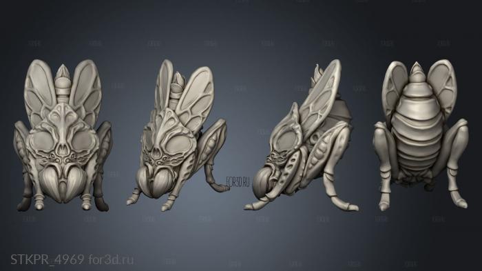 Lacerum Bug 3d stl for CNC