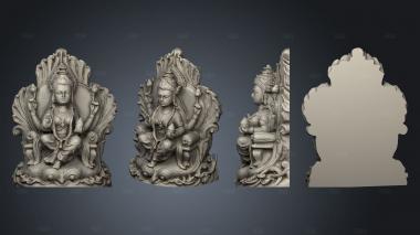 Lakshmi stl model for CNC