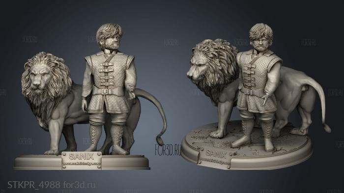 LANNISTER 3d stl for CNC