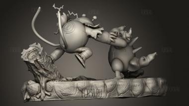 Магмортар ПРОТИВ элективира 3d stl модель для ЧПУ