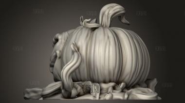 Маркеры тыквенные 3d stl модель для ЧПУ