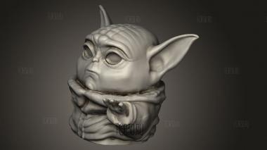 Товарищи Кабеса Йода 3d stl модель для ЧПУ