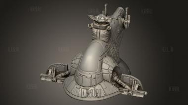 Медитирую на Грого 3d stl модель для ЧПУ
