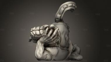 Женский Лагерь мегавозрастных Ящеров Спит 3d stl модель для ЧПУ