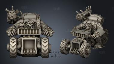 Mekanic Bike Boss stl model for CNC